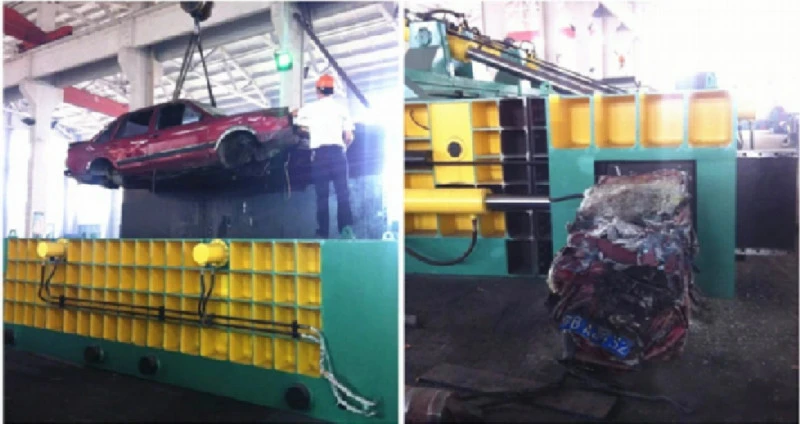 Car Baler Machine